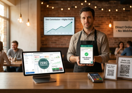zero commission online food ordering system
