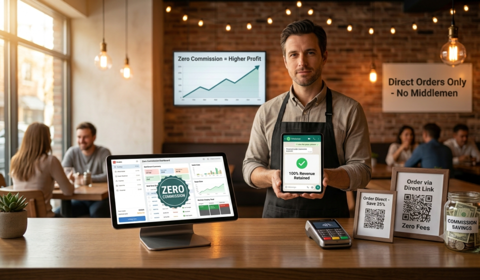 zero commission online food ordering system