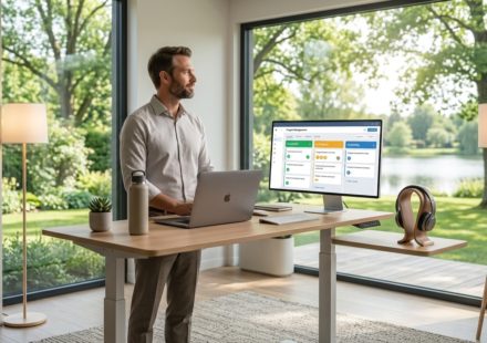 how to stay productive working from home
