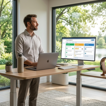 how to stay productive working from home