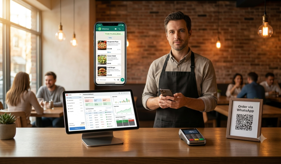 WhatsApp ordering system for restaurants
